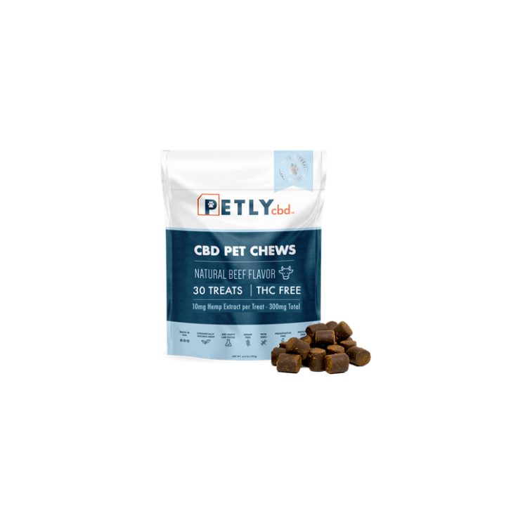Pet Hemp CBD Dog Treats - 30 Chews