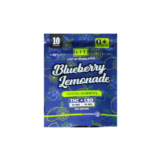 Blueberry Lemonade Gummies (10-count, 200mg)