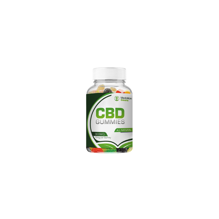 Medallion Greens - CBD Gummies 3 bottle