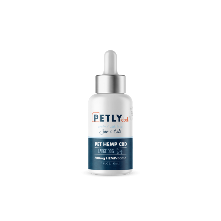 Pet Hemp CBD Oil for Large Dogs 600mg