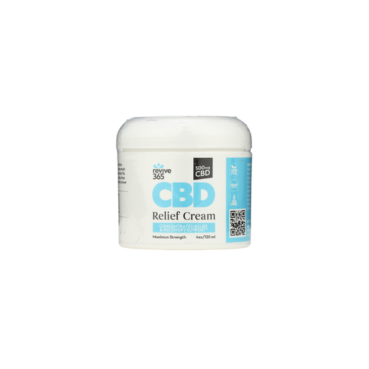 Revive 365 CBD Relief Cream 500mg - Repairing Cream