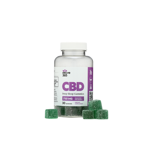 Revive 365 Deep Sleep CBD Gummies - 750mg